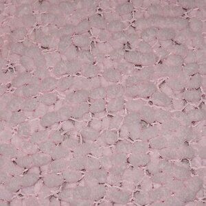 Pastel Pink Soft Bunny Tail Lovey Blanket for Kids and Children 12" x 14"